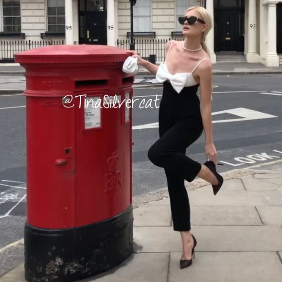 BLOGGER'S FAVE! Zara Bow Bodysuit Black White BWT - Picture 5 of 17